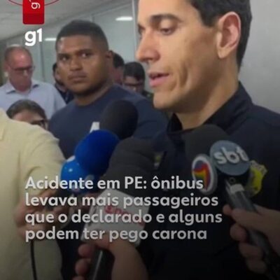 Lula lamenta grave acidente com ônibus no Agreste de Pernambuco