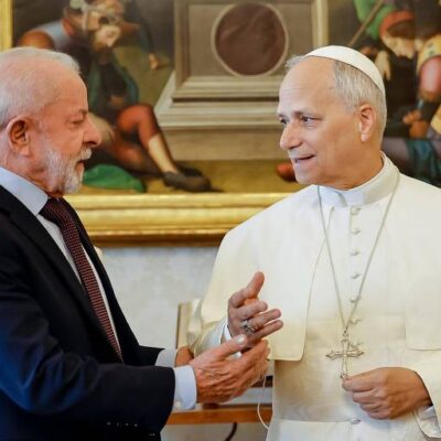 Lula tem encontro privado com o papa Leão 14 no Vaticano