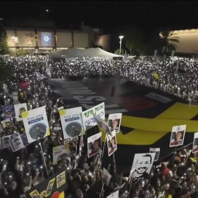 Líderes celebram avanço na negociação de paz em Gaza e manifestações pelo fim do conflito