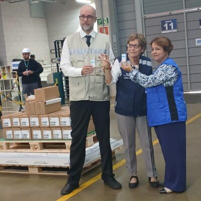 Mais de 2 mil doses de fomepizol chegam a centro do Ministério da Saúde em Guarulhos