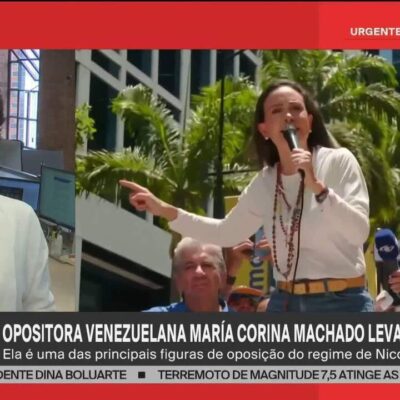 María Corina Machado recebe Nobel da Paz 2025 por defesa da democracia na Venezuela