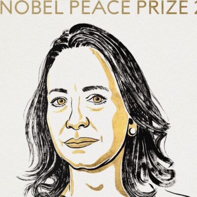María Corina Machado recebe o Prêmio Nobel da Paz por defesa da democracia na Venezuela