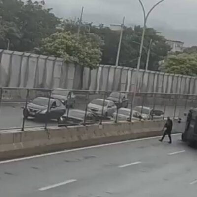 Mulher morre e homem fica ferido após tiroteio na Linha Amarela, RJ