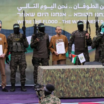 Trump prevê libertação de reféns do Hamas para 13 de novembro