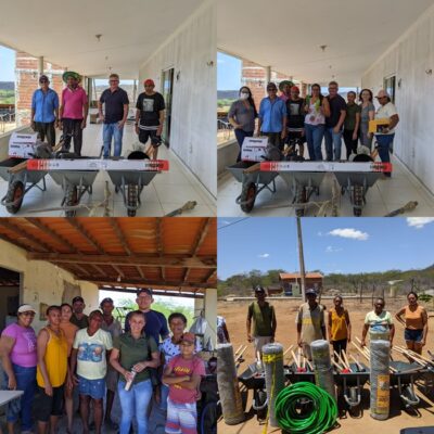 Comunidades Quilombolas das Queimadas e São Sebastião Dão Início à Implantação de Quintais Produtivos de Pitaya