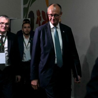 Chanceler alemão critica escolha de Belém para COP 30