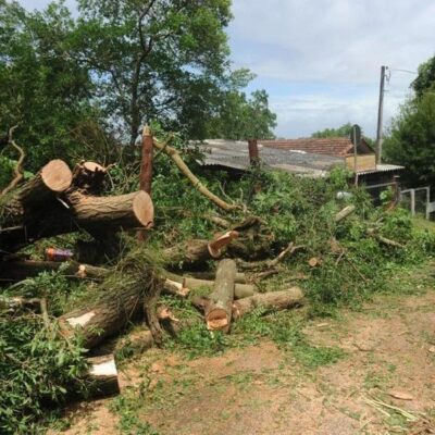 Ciclone extratropical causa estragos em 36 municípios do RS