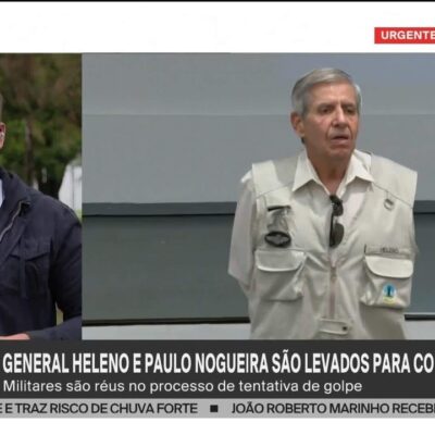 Dois generais do alto comando acompanham prisão de Heleno e Paulo Sérgio