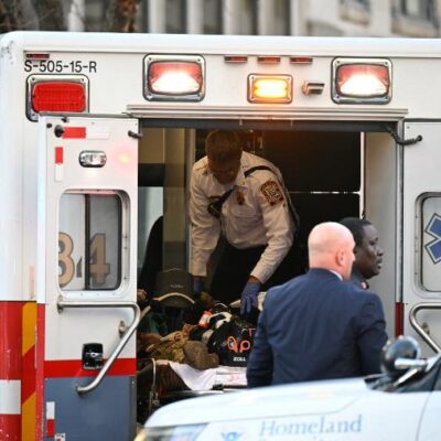 Dois militares da Guarda Nacional baleados perto da Casa Branca nos EUA