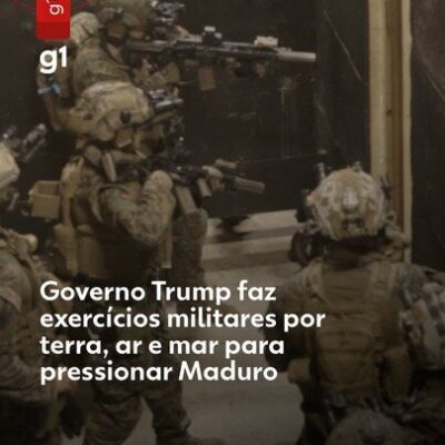 EUA intensificam exercícios militares no Caribe em meio a pressão sobre Maduro