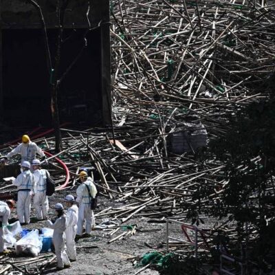 Hong Kong inicia três dias de luto após incêndio que matou 128 pessoas