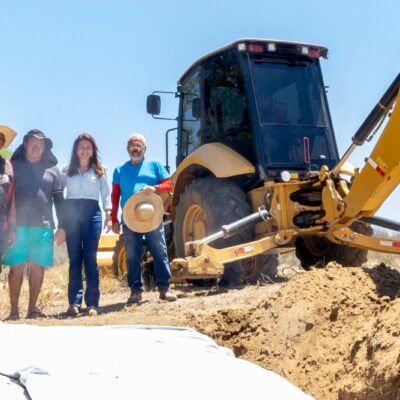Milena Galvão vistoria obra de barragem submersa viabilizada pelo Dep. Ezequiel Ferreira