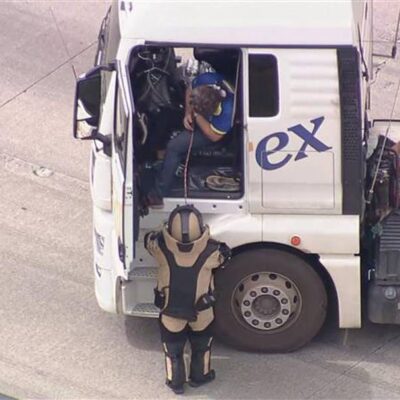 Motorista de carreta bloqueia Rodoanel em SP com suspeita de bomba falsa