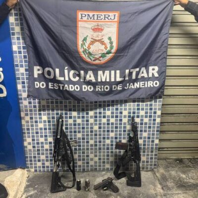 Operação no RJ apreende armas e explosivos em ação contra o Comando Vermelho