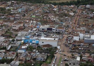 Paraná decreta estado de calamidade pública em cidade devastada por tornado
