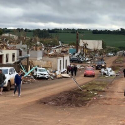 Paraná entre regiões mais afetadas por tornados na América do Sul, diz pesquisa