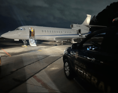 Polícia Federal apreende jatinho de Daniel Vorcaro durante operação contra fraudes financeiras