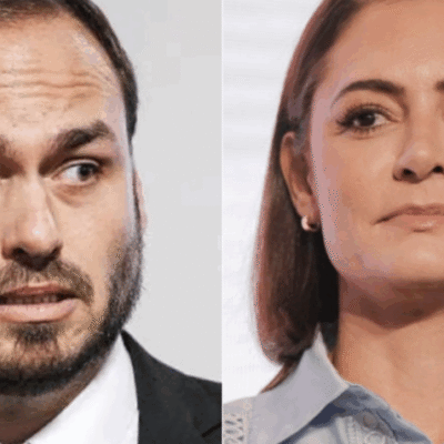 Prisão de Bolsonaro aproxima Michelle e Carlos em reunião do PL