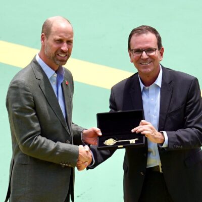 Príncipe William realiza visita oficial ao Rio de Janeiro