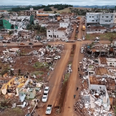 Rio de Janeiro em estágio 2 devido a ciclone extratropical com chuvas e ventos fortes