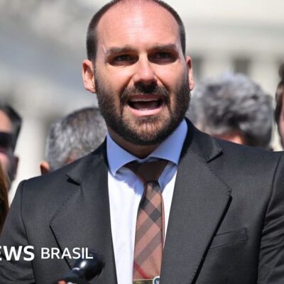 STF aceita denúncia e pode tornar Eduardo Bolsonaro réu por coação