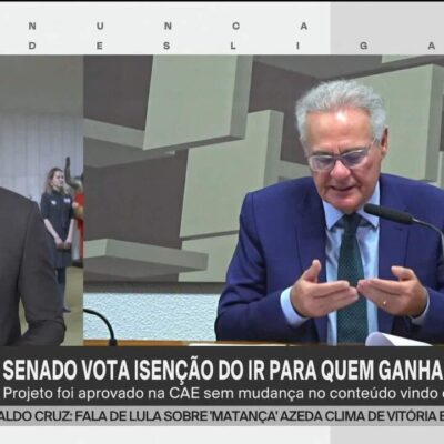 Senado aprova isenção do IR para salários de até R$ 5 mil