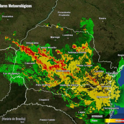 Simepar confirma tornado em Rio Bonito do Iguaçu com ventos acima de 250 km/h