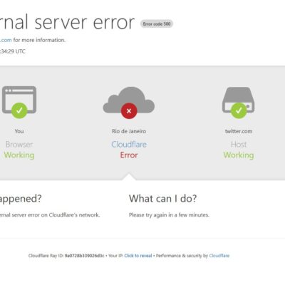 X, ChatGPT e Cloudflare enfrentam instabilidade na manhã de terça