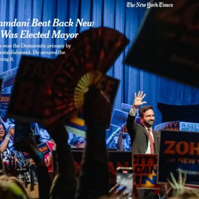 Zohran Mamdani é eleito prefeito de Nova York e provoca derrota política a Trump