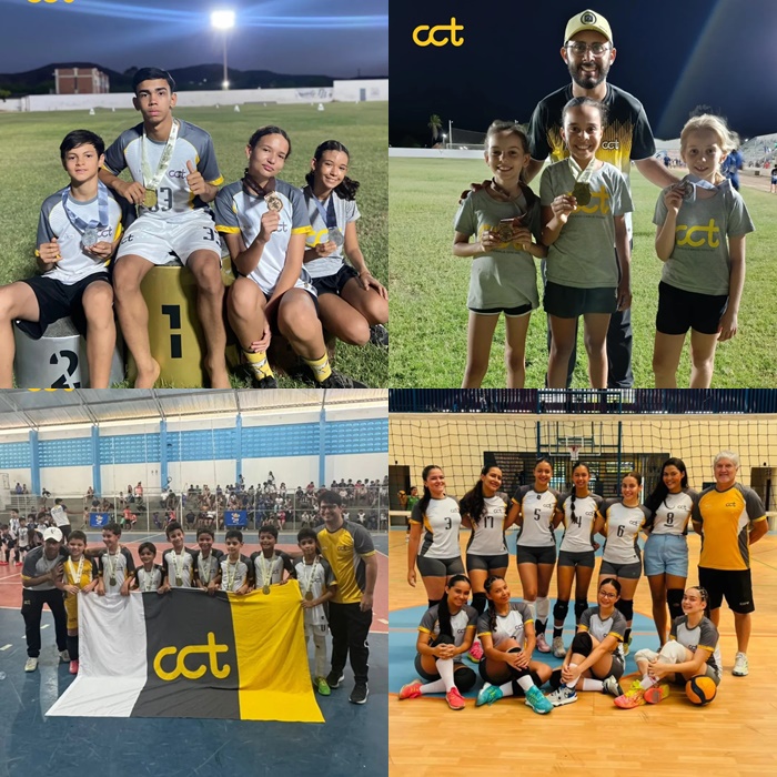 CCT faz história e se consolida como potência esportiva no JOMEC 2025