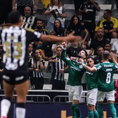 Atlético é goleado pelo Palmeiras na Arena MRV e torcida protesta
