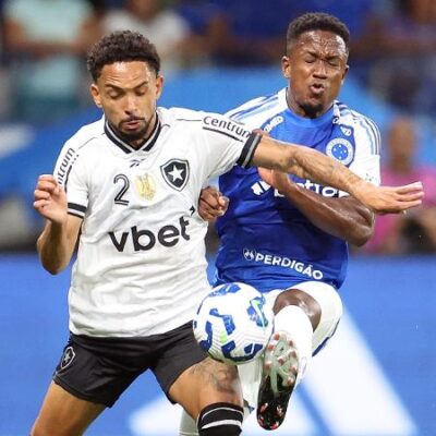 Cruzeiro empata com Botafogo e confirma Palmeiras como vice do Brasileirão