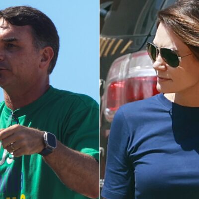 Disputa entre Michelle e filhos de Bolsonaro expõe racha no PL