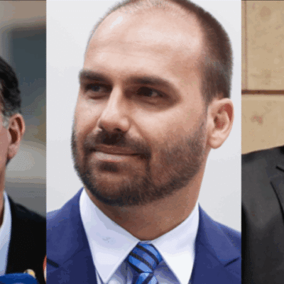 Filhos de Bolsonaro criticam Michelle por reprovar aliança com Ciro Gomes no Ceará