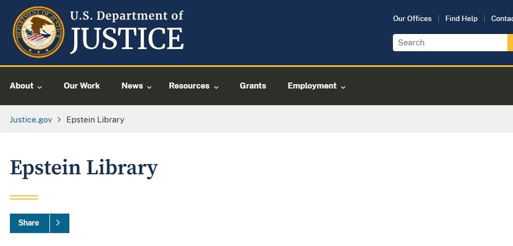 Governo Trump divulga parte dos documentos do caso Jeffrey Epstein