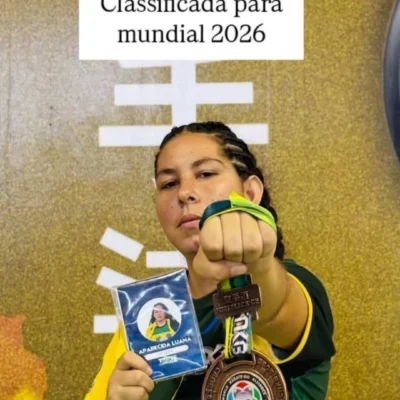 Aparecida Luana, currais-novense, garante classificação para o Mundial 2026