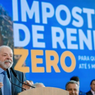 Lula discursa sobre isenção do IR para quem ganha até R$ 5 mil a partir de 2026