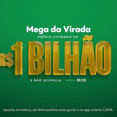 Mega da Virada 2025 encerra apostas para prêmio de R$ 1 bilhão