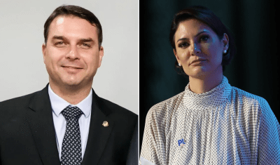 Michelle Bolsonaro apoia Flávio na disputa ao Planalto em 2026