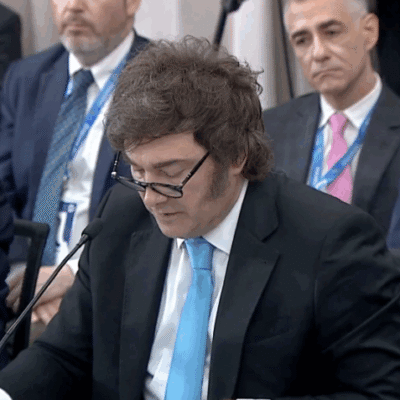 Milei critica lentidão do Mercosul em acordo com União Europeia