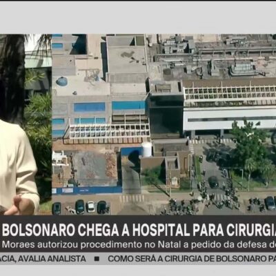 Moraes autoriza visitas dos filhos a Bolsonaro durante internação em Brasília