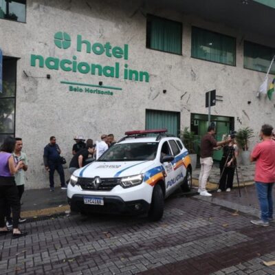 Mãe e filha morrem após queda do 10º andar de hotel em BH