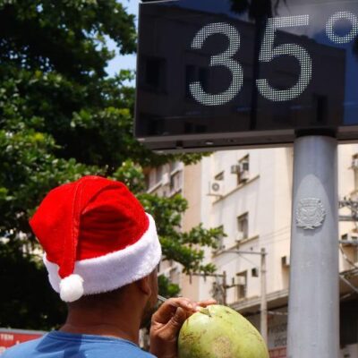 Natal pode ter a temperatura mais alta registrada em São Paulo desde 1963