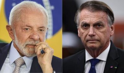 Pesquisa AtlasIntel/Bloomberg aponta empate técnico entre Lula e Bolsonaro para 2026