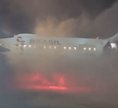 Princípio de incêndio em equipamento provoca evacuação de voo em Guarulhos