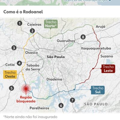 Rodoanel de SP se aproxima da conclusão após quase 30 anos entre obras e polêmicas