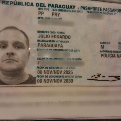 Silvinei Vasques é preso no Paraguai tentando fugir para El Salvador com documentos falsos