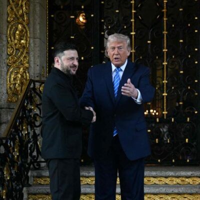 Trump afirma que negociações para paz na Ucrânia estão em fase final