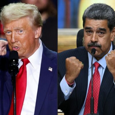 Trump confirma ligação com Maduro em meio a pressão dos EUA sobre Venezuela