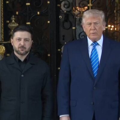 Trump e Zelensky se encontram em Mar-a-Lago para discutir paz na Ucrânia